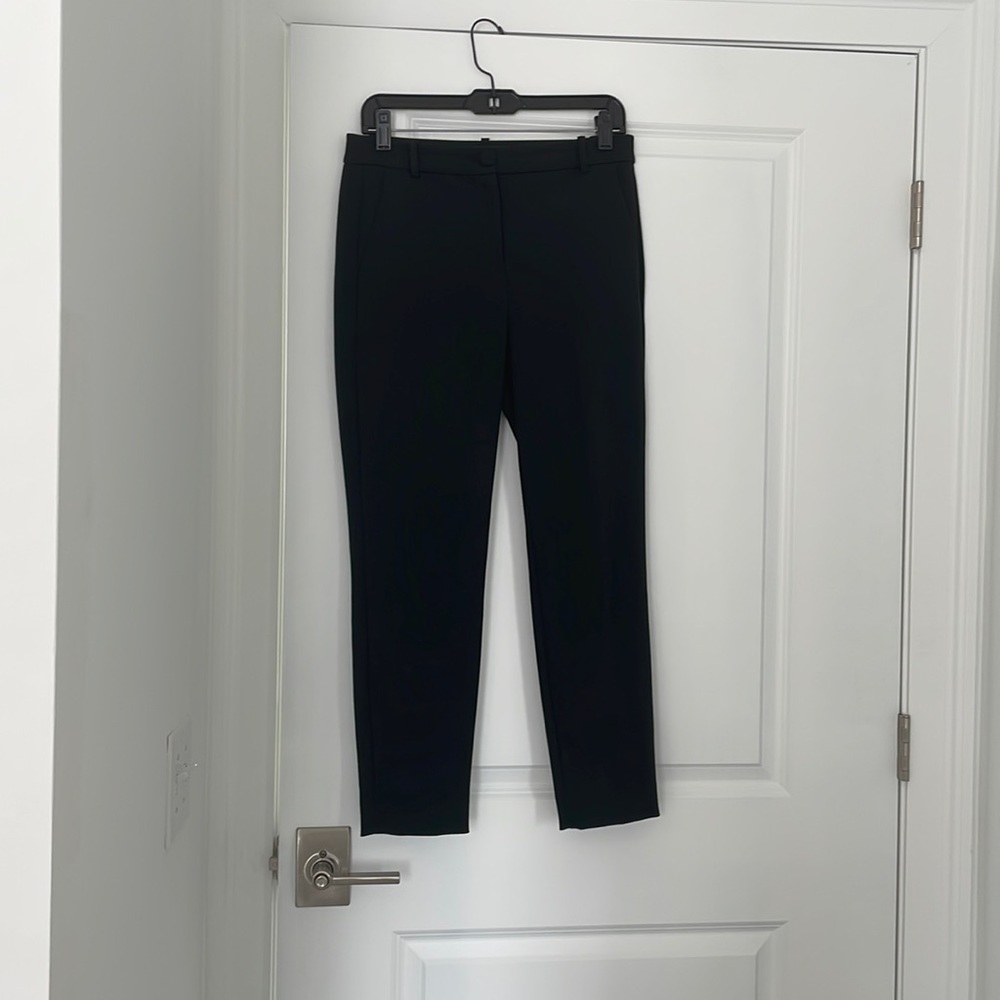 Cameron Jcrew pant black with button